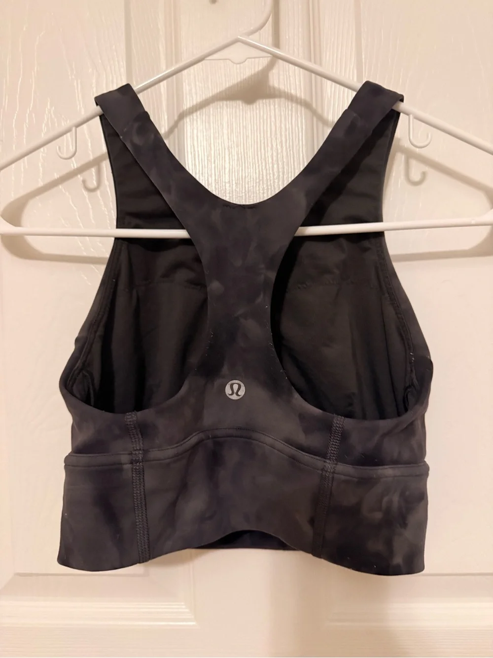 Lululemon Wunder Train Longline Bra Diamond Dye Grey Size 4 B/C cup